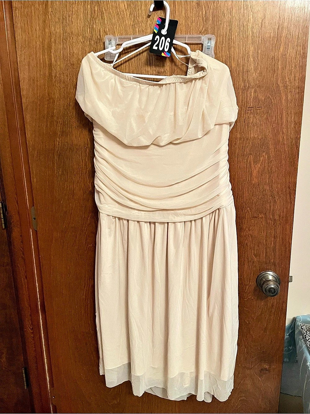 SHEIN Off-Shoulder Midi Dress in White Size 2XL